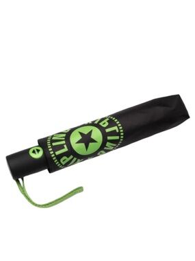 Kipling Auto Open Printed Umbrella In Kipling Green